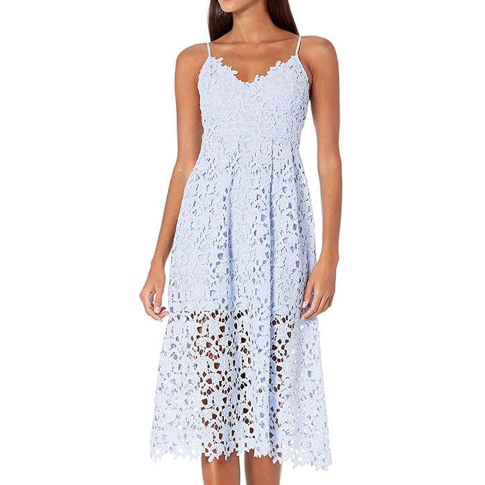 ASTR The Label Lace Midi Dress