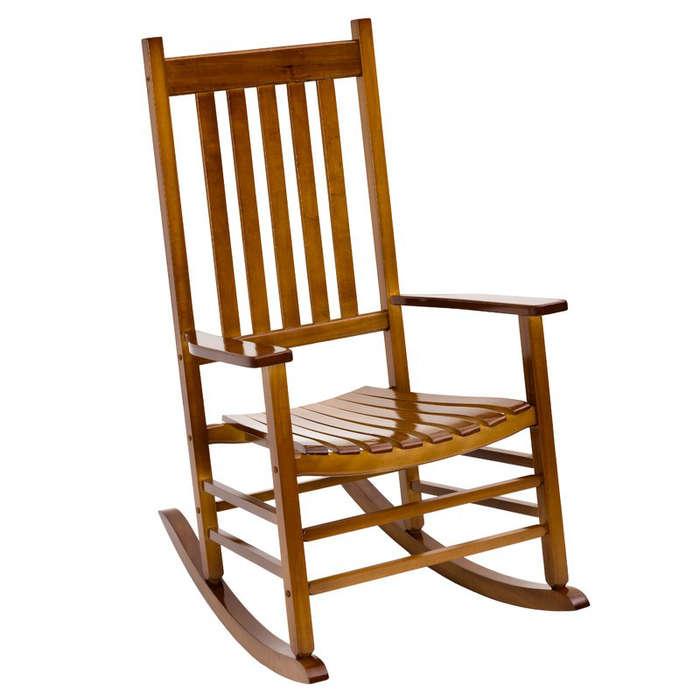 August Grove Lozano Mission Rocking Chair
