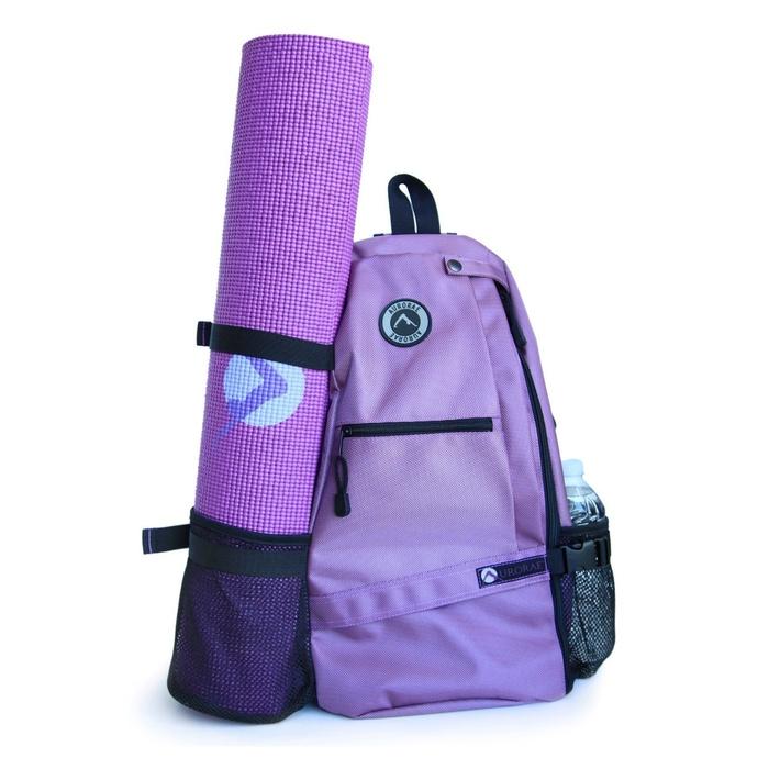 Aurorae Yoga Mat Sport Bag/Multi-Purpose Crossbody Sling Backpack