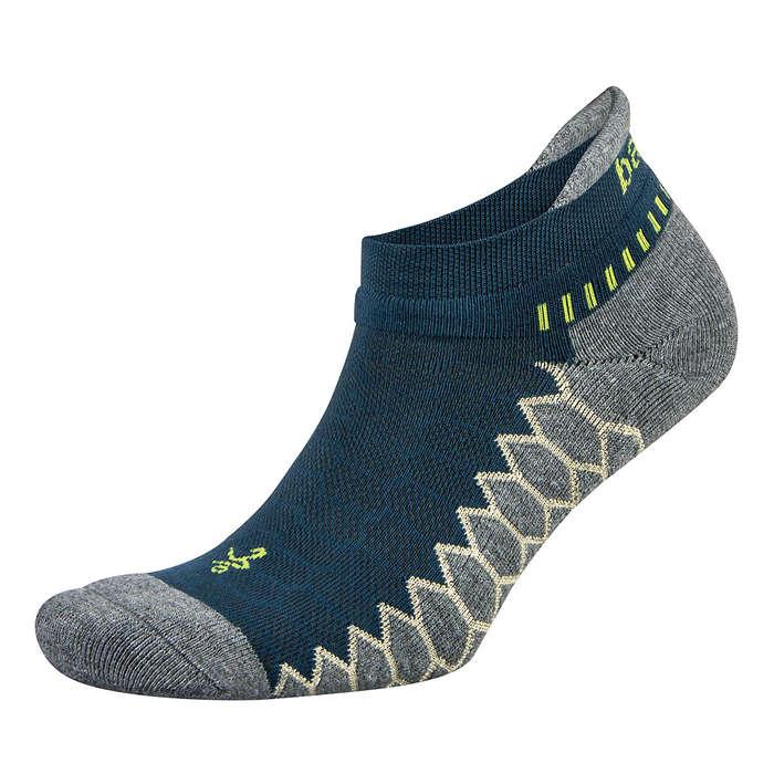 Balega Silver Antimicrobial No-Show Compression-Fit Running Socks