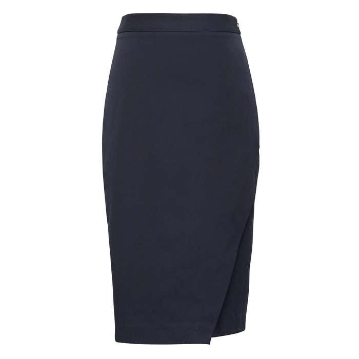 Banana Republic Bi-Stretch Wrap-Front Pencil Skirt