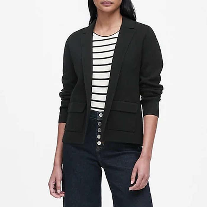 Banana Republic Sweater Blazer