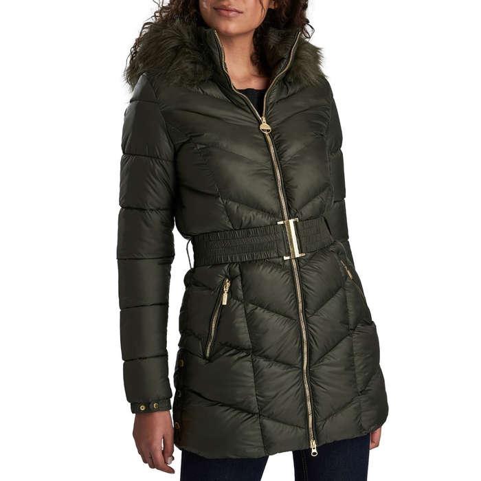 Barbour International Highpoint Quilted Hooded Puffer Jacket