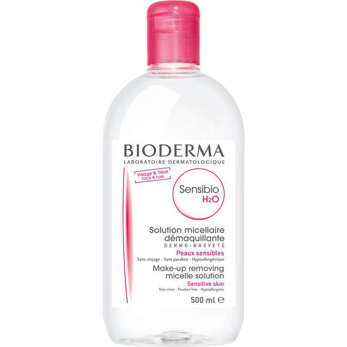 Bioderma Sensibio H2O Micellar Cleansing Water and Makeup Remover Solution
