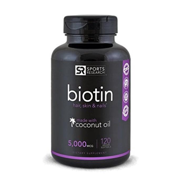 Biotin (High Potency) 5000mcg Per Veggie Softgel