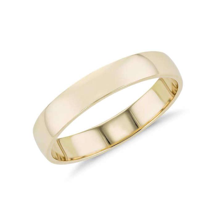 Blue Nile Classic Wedding Ring in Platinum