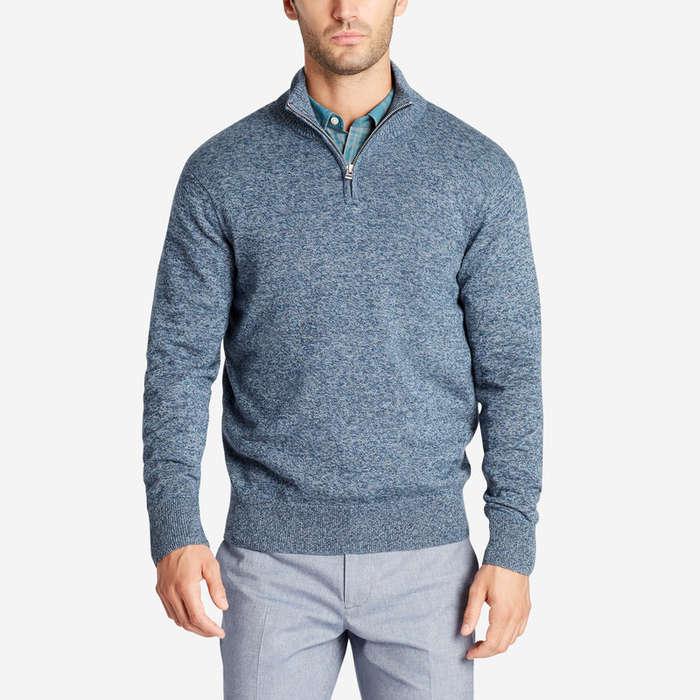 Bonobos Cotton Cashmere Half-Zip Sweater