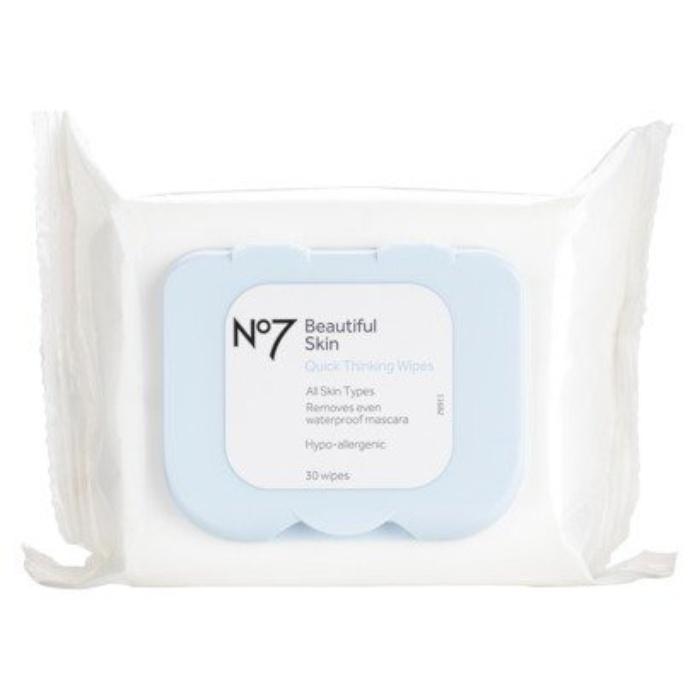 Boots No7 Quick Thinking 4-in-1 Wipes