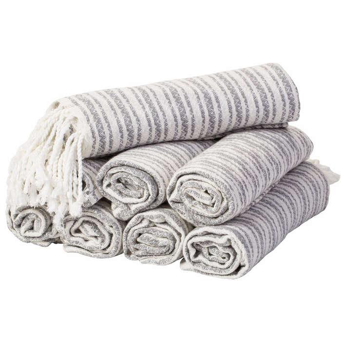 Bosphorus Turkish Cotton Guest Towel Set