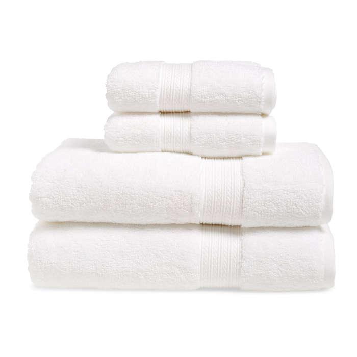 BP 4-Piece Cotton Bath Towel & Hand Towel Set