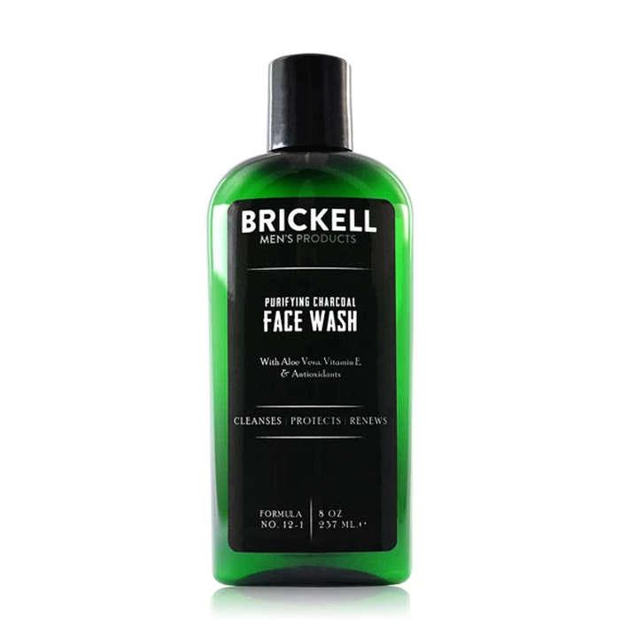 Brickell Men's Products Purifying Charcoal Face Wash