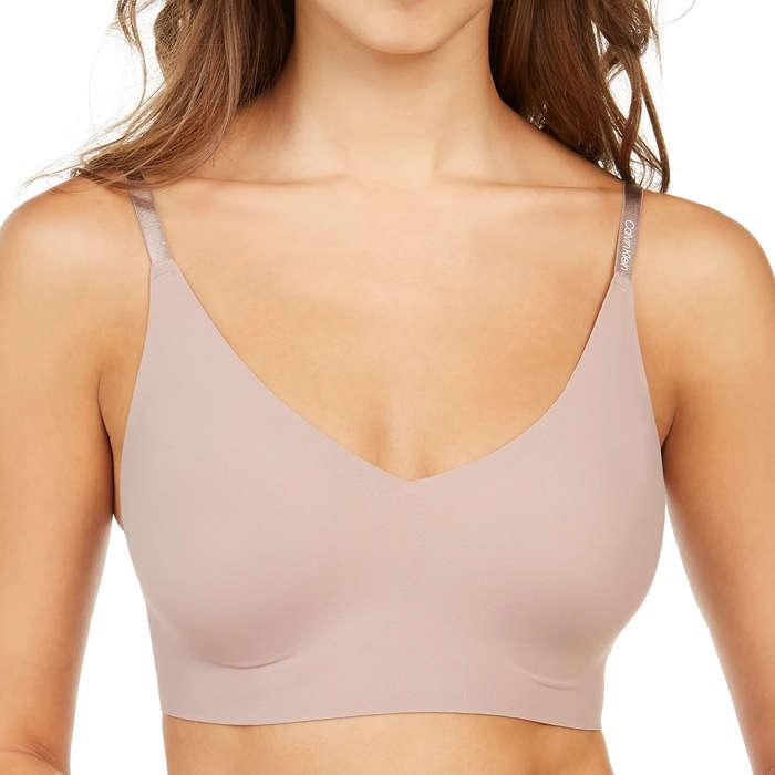 Calvin Klein Invisibles Comfort Seamless Wirefree Lightly Lined Triangle Bralette