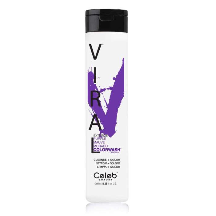 Celeb Luxury Viral Colorwash Professional Color Depositing Cleansing Shampoo