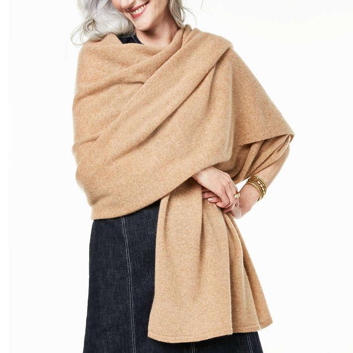 Charter Club Oversized Cashmere Scarf