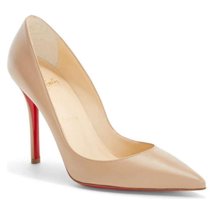 Christian Louboutin Apostrophy Pointy Toe Pump