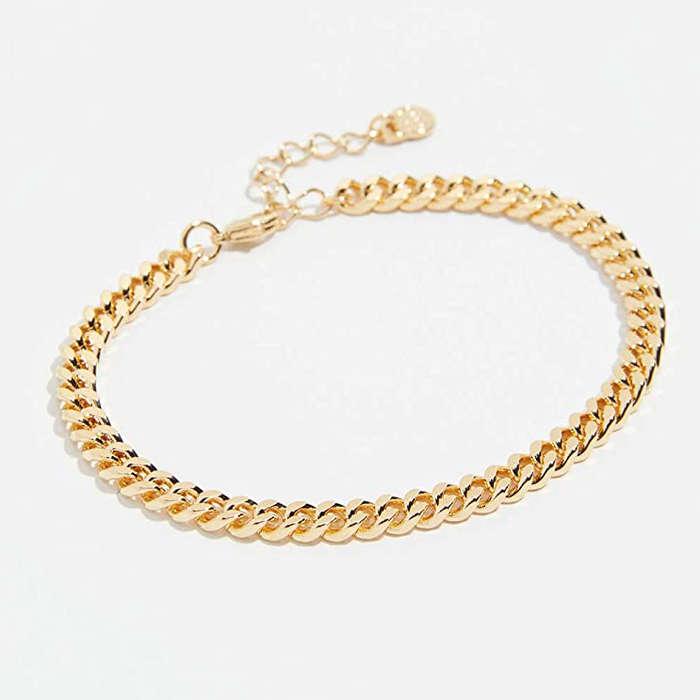 Cloverpost Large Curb Chain Bracelet