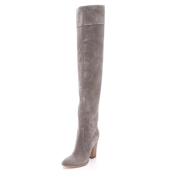 Club Monaco Lisa Over the Knee Suede Boots
