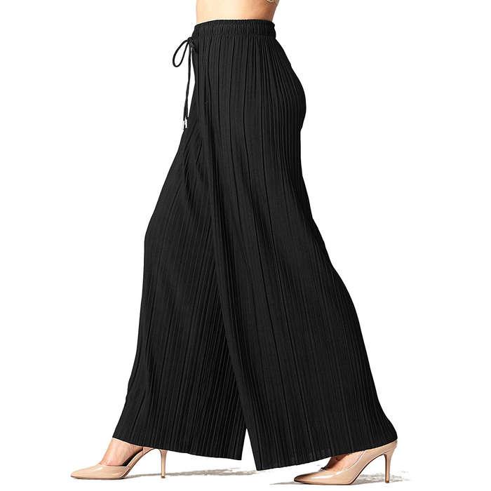 Conceited Pleated Palazzo Pants