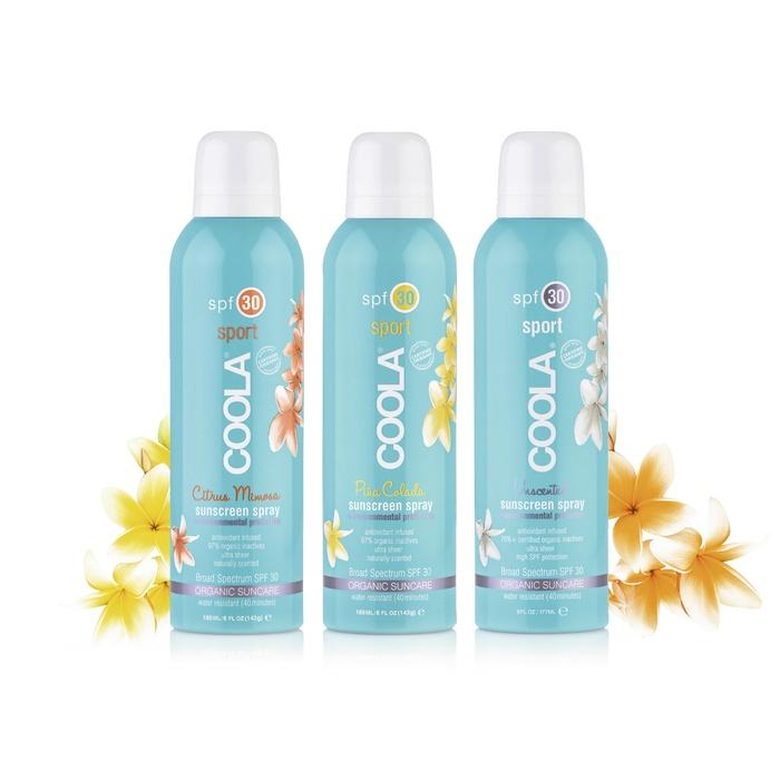 Coola Sport Continuous Sunscreen Spray in SPF 30