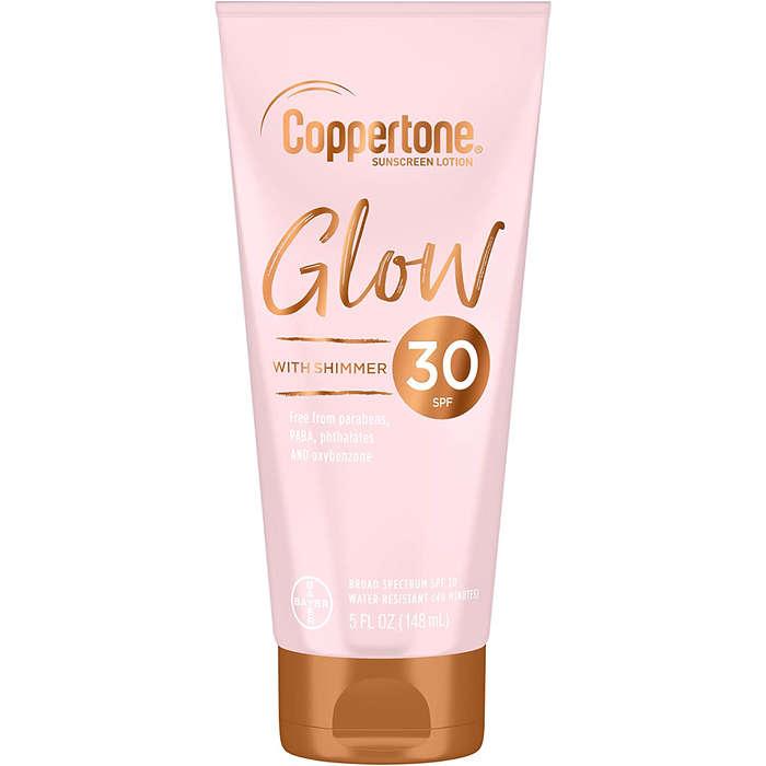Coppertone Glow Hydrating Sunscreen Lotion SPF 30