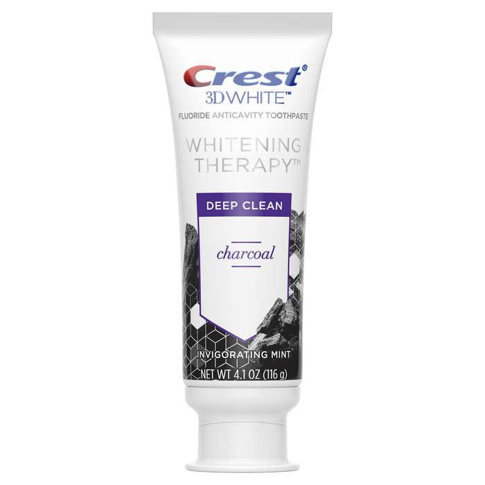 Crest 3D White Whitening Therapy Charcoal Toothpaste