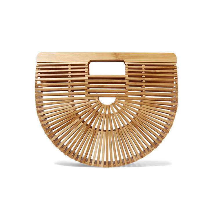 Cult Gaia Ark Small Bamboo Clutch