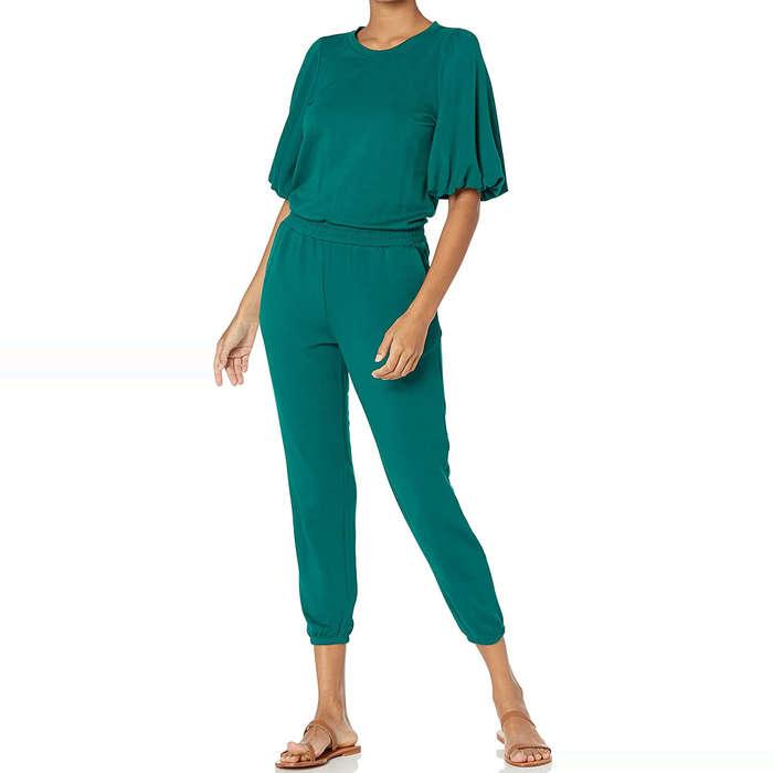 Daily Ritual Puff Sleeve Supersoft Terry Jumpsuit