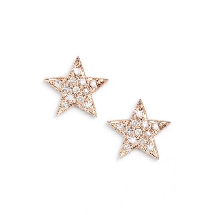 Dana Rebecca Designs Julianne Himiko Diamond Star Stud Earrings