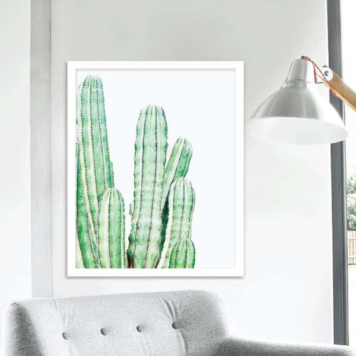 DeziDeziDesigns Cactus Art Print