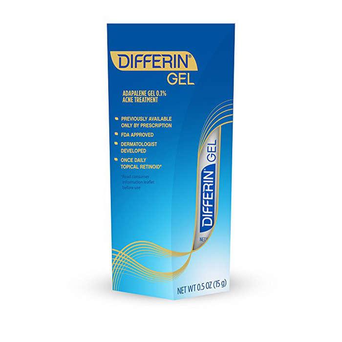 Differin Adapalene Gel 0.1% Prescription Strength Retinoid Acne Treatment