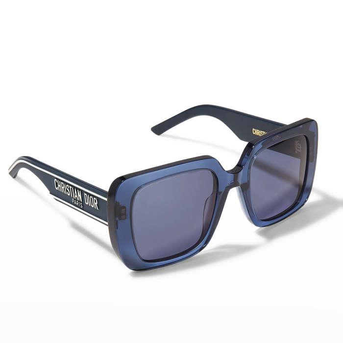 Dior Wildior 55mm Square Sunglasses