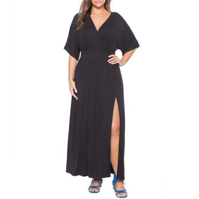 Eloquii Kimono Maxi Dress