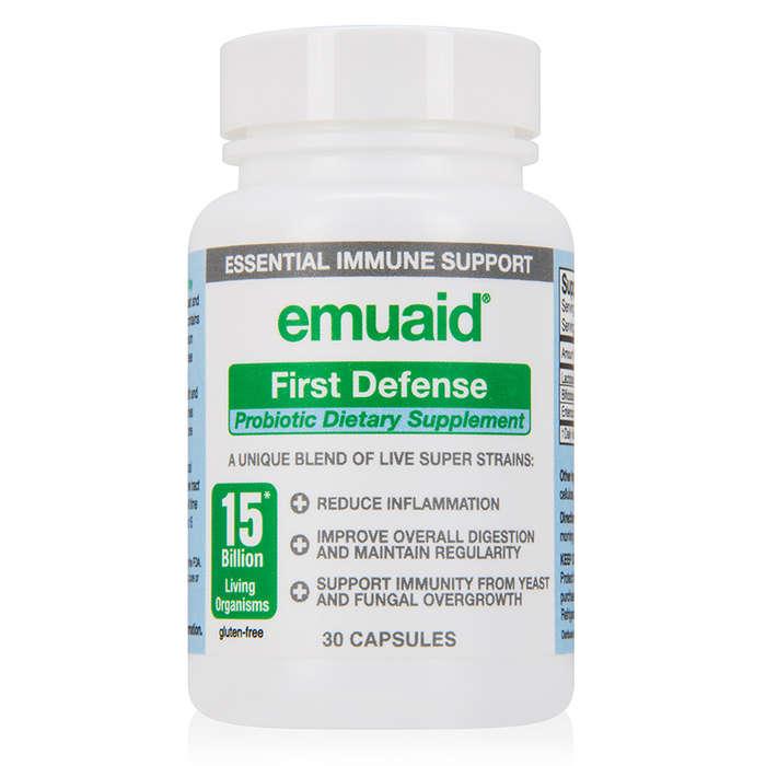 Emuaid First Defense Probiotic Supplement