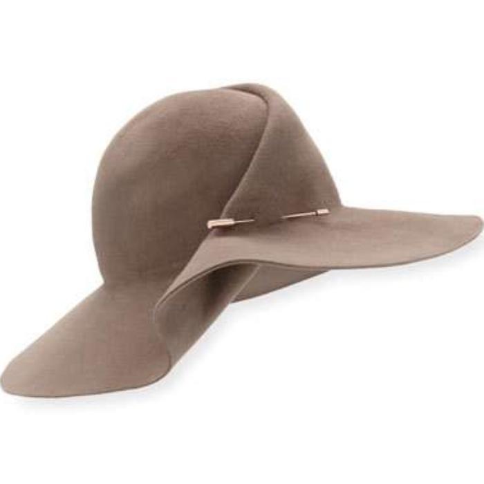 Eugenia Kim Catherine Wide-Brim Pinned Felt Hat