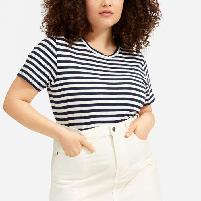 Everlane The Cotton Box-Cut Tee