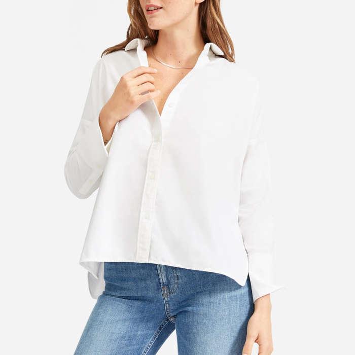 Everlane The Japanese Oxford Square Shirt