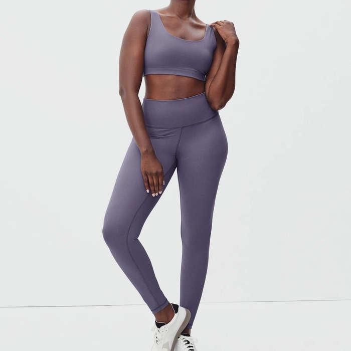 Everlane The Perform Bra And The Perform Legging