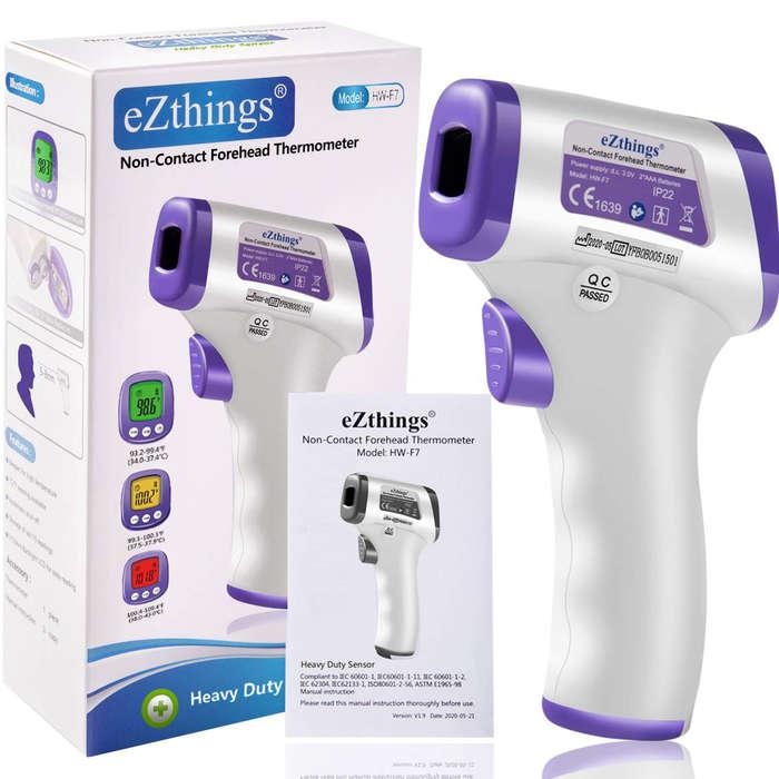 eZthings Infrared Forehead Thermometer