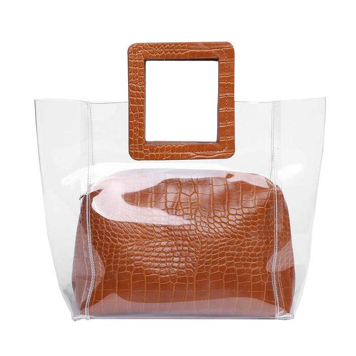 Fancy Love Clear Tote Bag