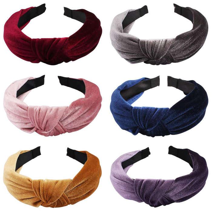 Fasoty 6 Pack Wide Headbands