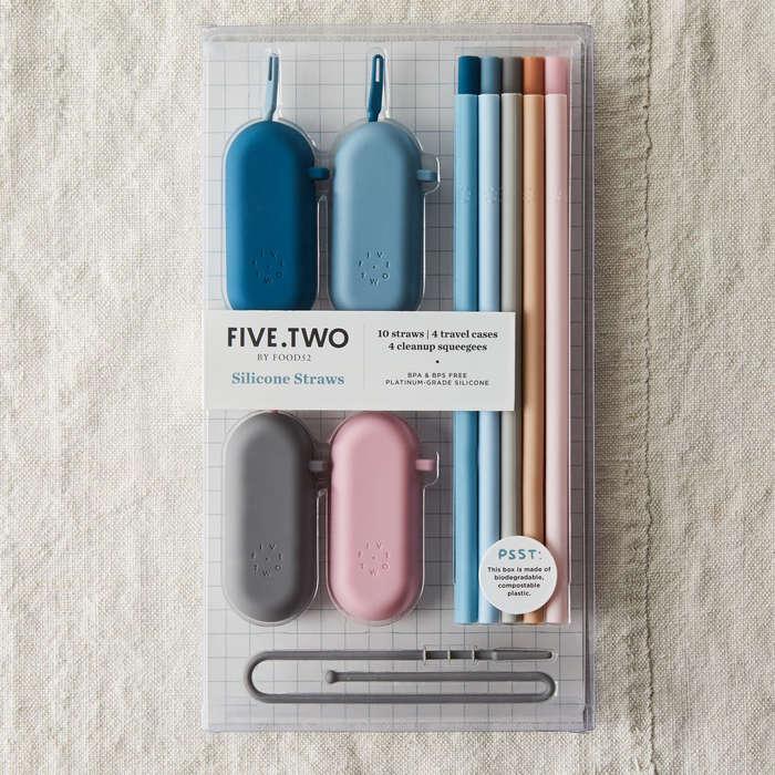 Five Two By Food52 Silicone Straws