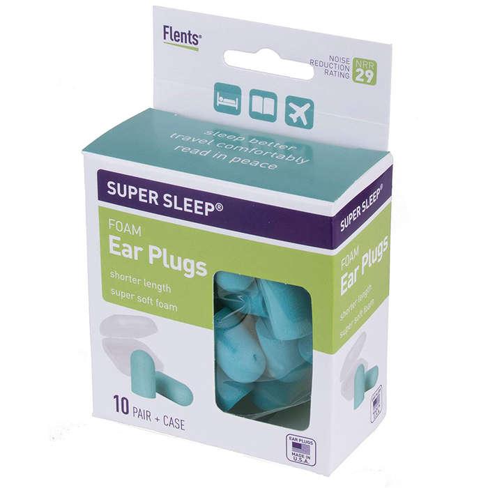 Flents Super Sleep Comfort Foam Ear Plugs