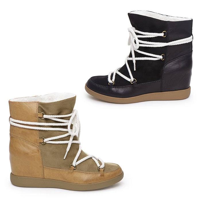 Forever 21 Chukka Wedge Bootie