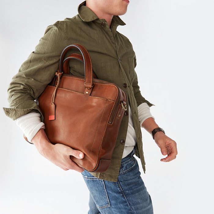 Fossil Defender Double Zip Workbag