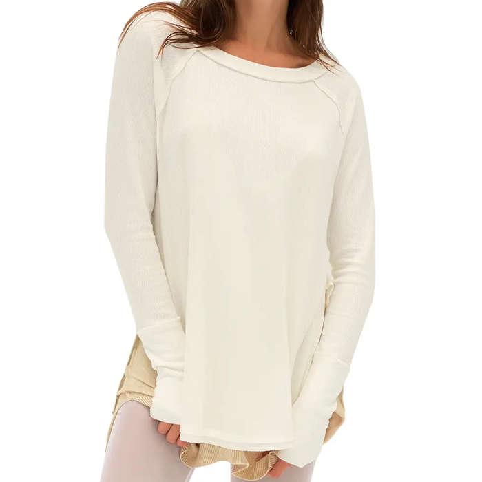 Free People Snowy Thermal Shirt