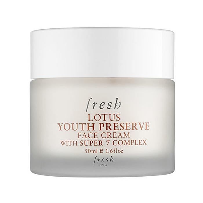 Fresh Lotus Youth Preserve Face Cream with Super 7 Complex