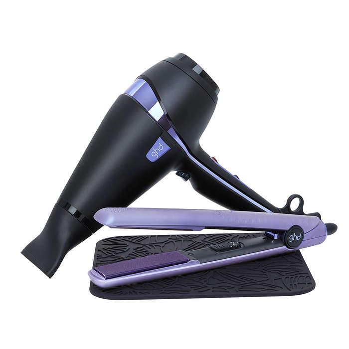 GHD Nocturne Collection Professional Hair Dryer & 1" Styler Gift Set
