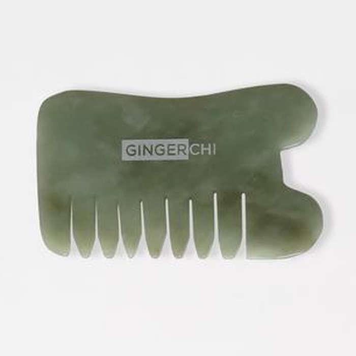 Ginger Chi Jade GuaSha Face Comb