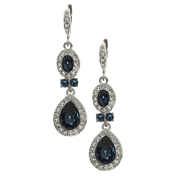 Givenchy Pear Double Drop Earrings