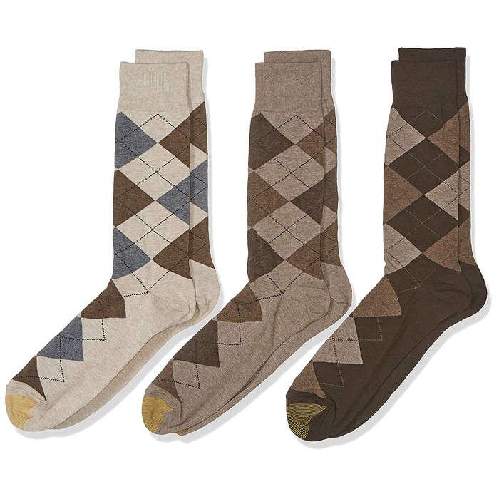 Gold Toe Carlyle Argyle Crew Sock